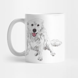 Sassy the Samriever Mug